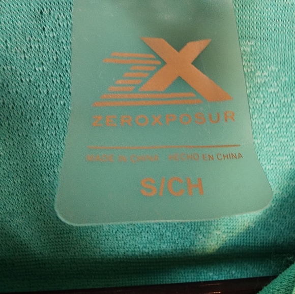 ZeroXposur Seafoam Green 1/4" Zipper Pullover Size Small - Picture 4 of 11